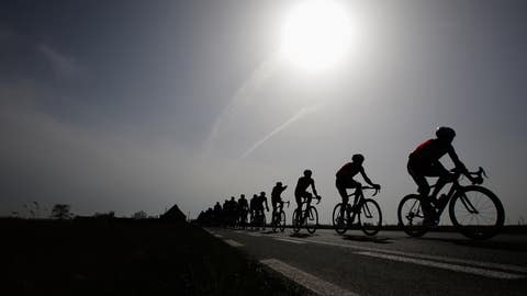 Grupo de ciclistas